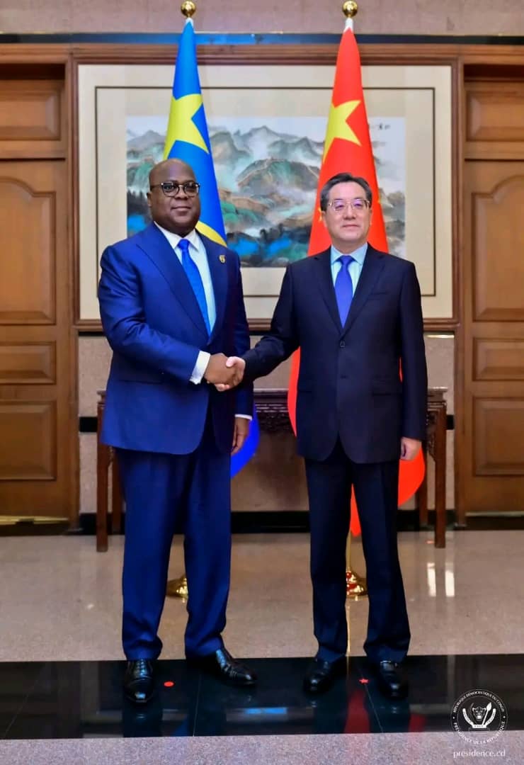 You are currently viewing Kinshasa : Tête à tête ce lundi à Beijing entre le Président Félix Tshisekedi et son homologue chinois Xi Jiping sur le partenariat Chine-RDC