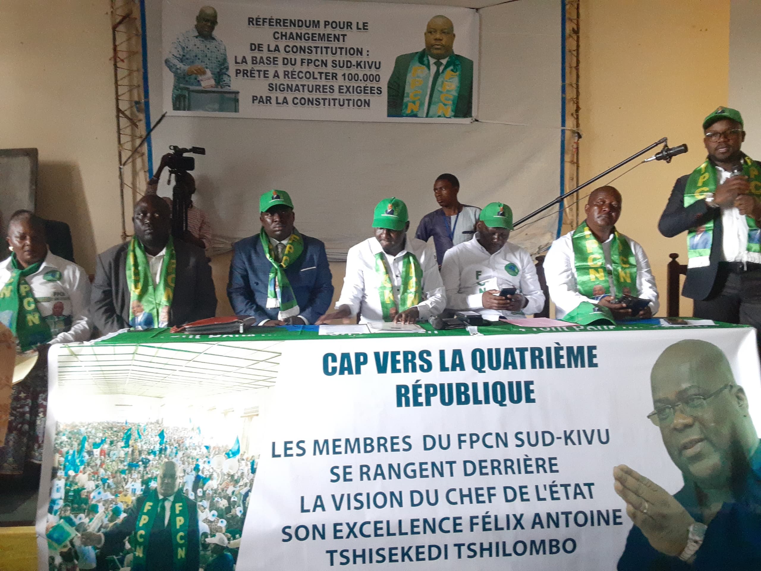 You are currently viewing Bukavu : Le Front Pour un Congo Nouveau, FPCN, commémore l&rsquo;an 2 de sa création par le Professeur Claude Nyamugabo Bazibuhe.