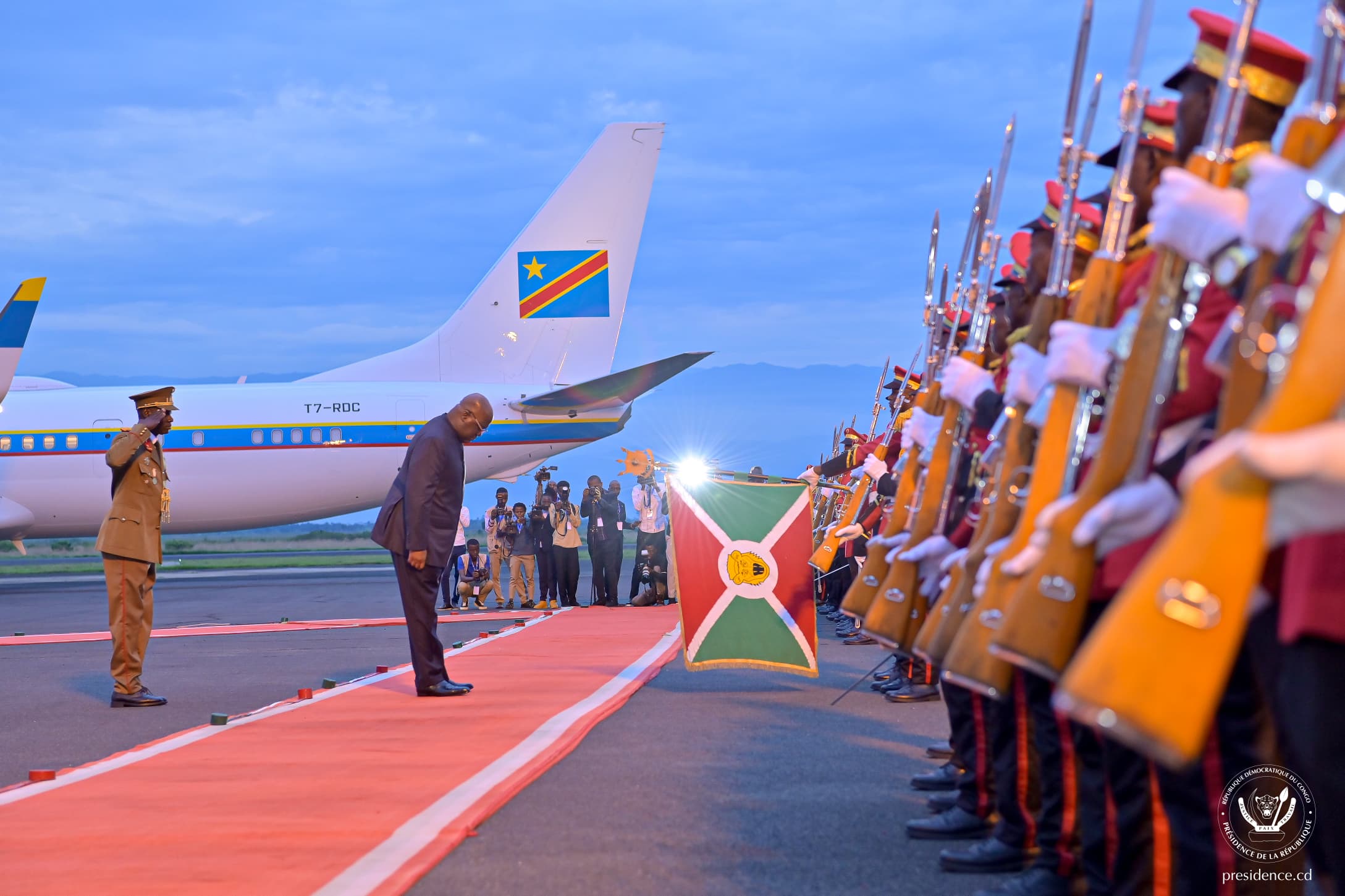 You are currently viewing RDC : De Brazzaville à Bujumbura : Tshisekedi poursuit ses voyages pour renforcer sa diplomatie