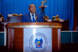 Lire la suite à propos de l’article Kinshasa : l&rsquo;Assemblée Nationale accepte le projet de loi sur l&rsquo;utilisation sûre, sécurisée et pacifique des rayonnements ionisants et des applications nucléaires défendu par le Ministre Gilbert Kabanda.