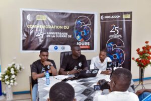 Lire la suite à propos de l’article Kisangani: 25 ème anniversaires de la guerre de six jours, l&rsquo;ONG Action pour la justice, le développement et les droits humains sollicite l&rsquo;implication des autorités.