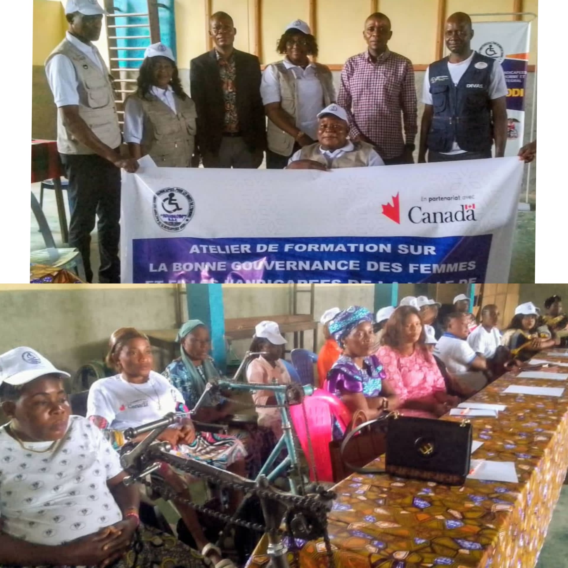 You are currently viewing Tshopo : 100 femmes vivant avec handicap outillées pour devenir actrices de la gouvernance