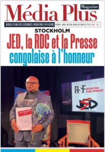 Lire la suite à propos de l’article Stockholm : Tshivis Tshivwadi, SG de JED (Journaliste en Danger) a reçu son prix pour plus d’un quart de siècle de lutte pour la liberté de la Presse en RDC.