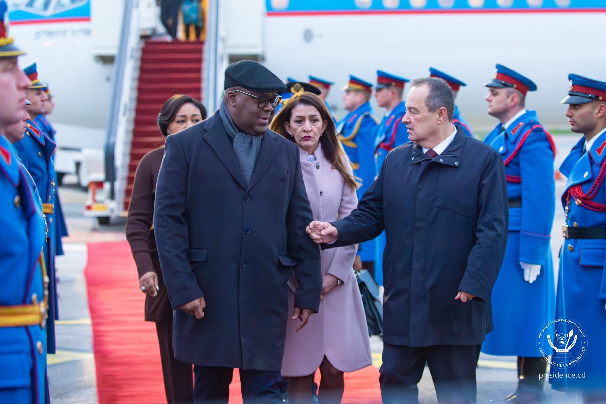 You are currently viewing Belgrade: le Président Félix Tshisekedi Tshilombo en visite officielle de trois jours en Serbie.