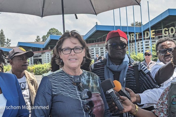 You are currently viewing Goma : la cheffe de la Monusco, Vivian Van de Perre annonce la réouverture progressive de l’aéroport international.