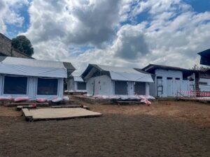 Goma : le centre de traitement d&rsquo;Ebola de Munigi accueille ses premiers patients.
