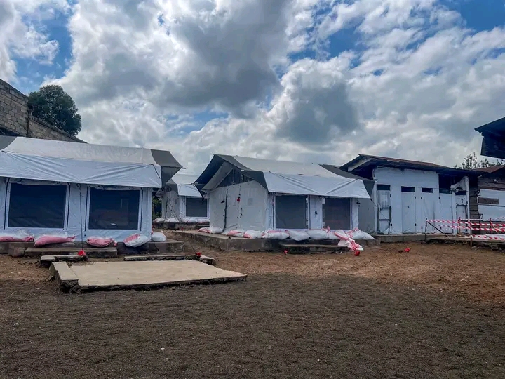Goma : le centre de traitement d&rsquo;Ebola de Munigi accueille ses premiers patients.