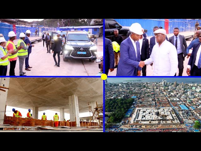 Kinshasa : L&rsquo;inaccessibilité des routes continue de retarder la mise en service du marché central de Kinshasa rénové.